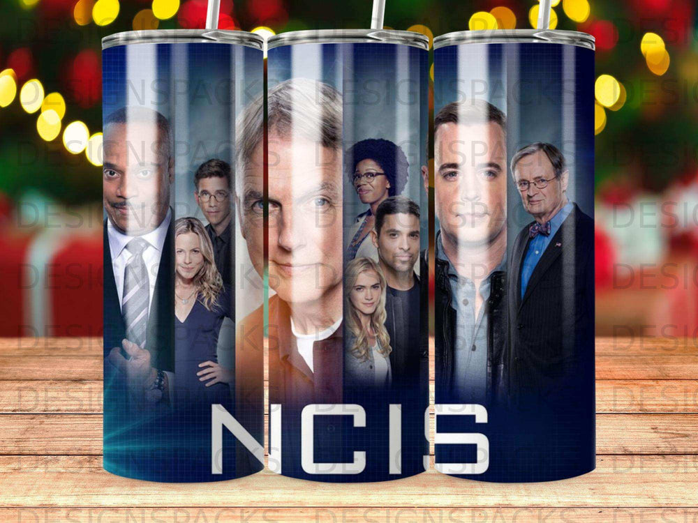NCIS cast montage with show logo.
