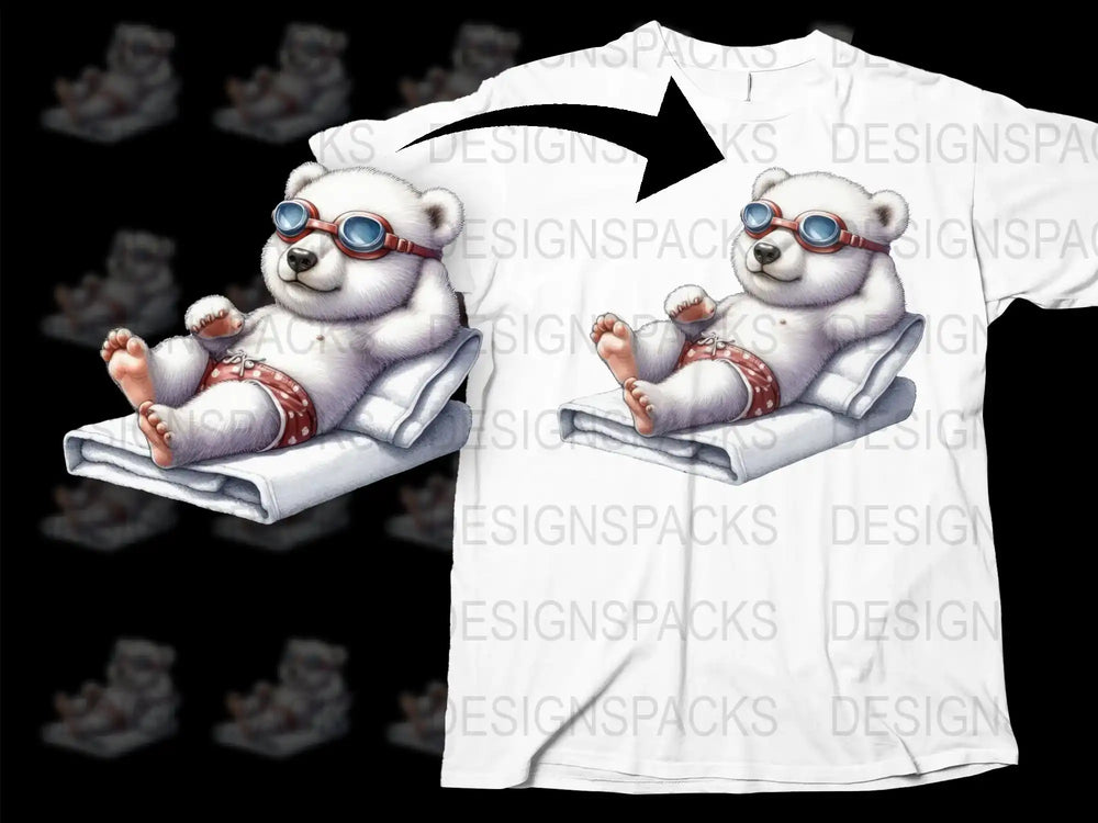 Cute Baby Panda Shirt, Funny Cartoon Panda in Sunglasses, Animal Print T-Shirt for Kids and Adults