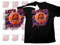 Load image into Gallery viewer, Let's Go Phoenix Suns Basketball Fan T-Shirt

