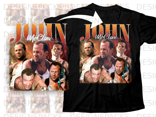 Black t-shirt graphic with 