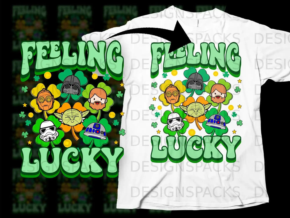 FEELING LUCKY Star Wars Characters Clovers product type