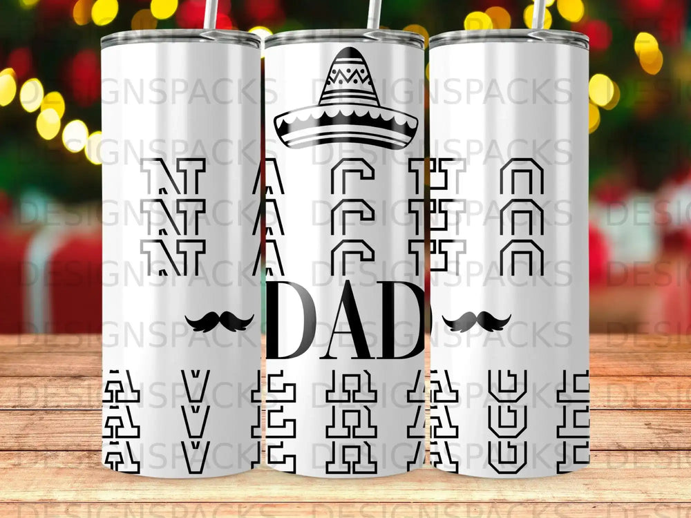 Sombrero Mustache Dad Papa Tio Abuelo Tumbler product type