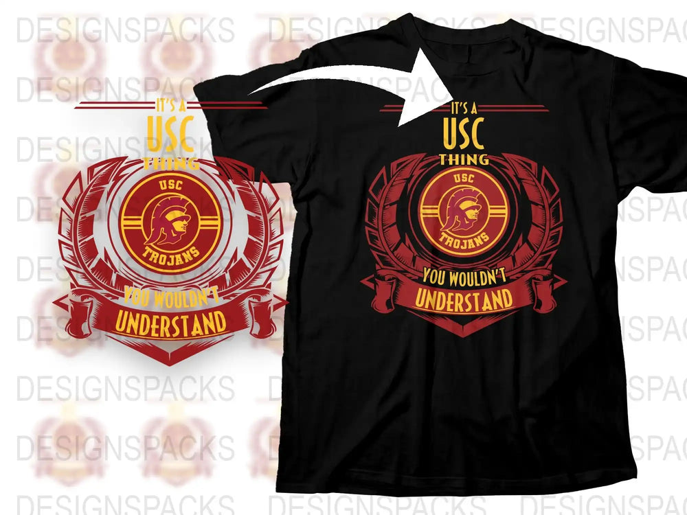 USC Trojans T-Shirt 'It's a USC Thing You Wouldn't Understand' Collegiate Apparel, Fan Gear, Sports Tee, University Merchandise