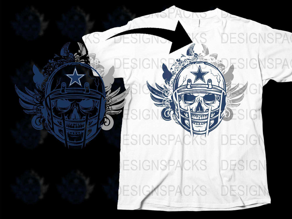 Men's Graphic T-Shirt White Warrior Skull Design, Casual Streetwear, Unique Print, Cool Fashion Tops, Various Sizes Available