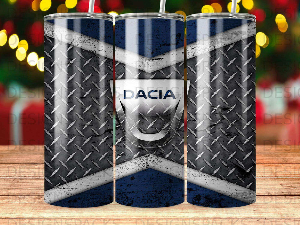 Dacia Logo Scottish Diamond Plate Tumbler product type