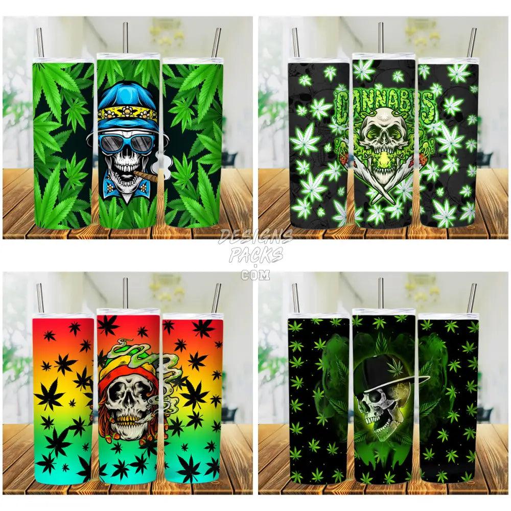 9 Cannabis Tumbler Wrap Bundle Jpg