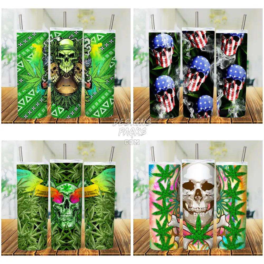 9 Cannabis Tumbler Wrap Bundle Jpg