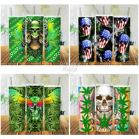 Load image into Gallery viewer, 9 Cannabis Tumbler Wrap Bundle Jpg
