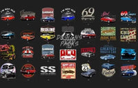 Load image into Gallery viewer, 90 Chevrolet Camaro Classics Designs Bundle PNG designspacks

