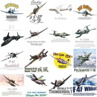 Load image into Gallery viewer, 90 Aircrafts Military Airplane Designs Bundle PNG
