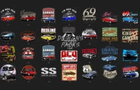 Load image into Gallery viewer, 90 Chevrolet Camaro Classics Designs Bundle PNG
