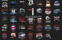 Load image into Gallery viewer, 90 Chevrolet Camaro Classics Designs Bundle PNG
