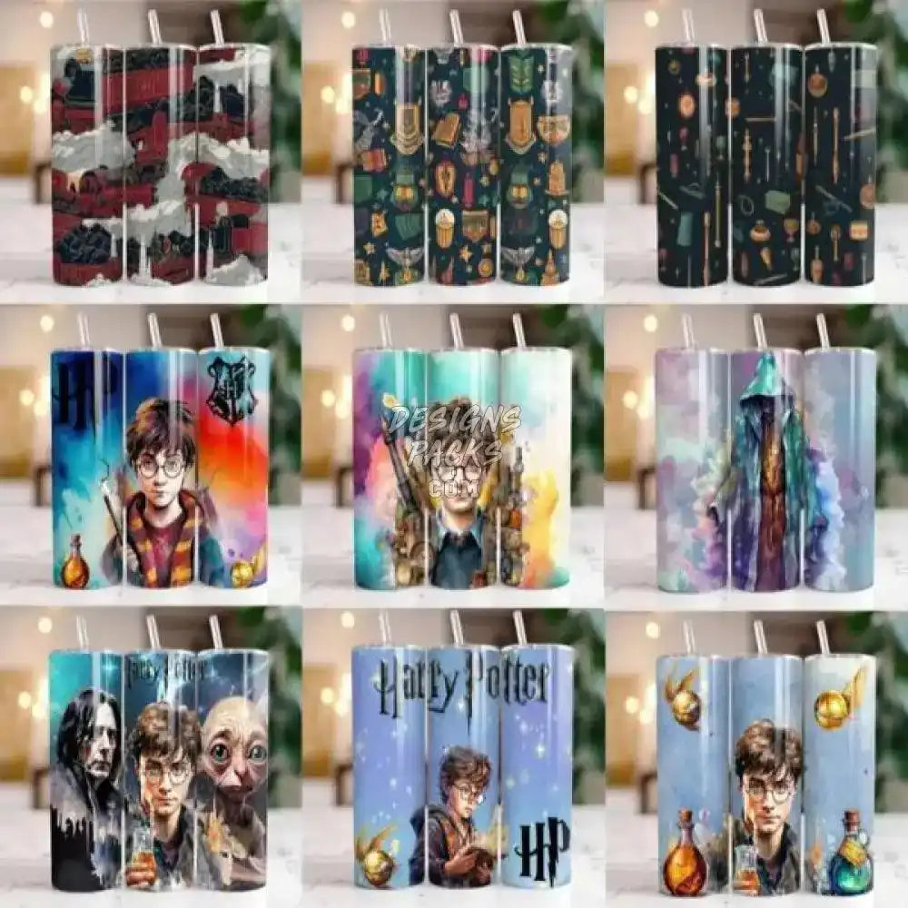 90 Harry Movie Tumbler Wrap Bundle Png