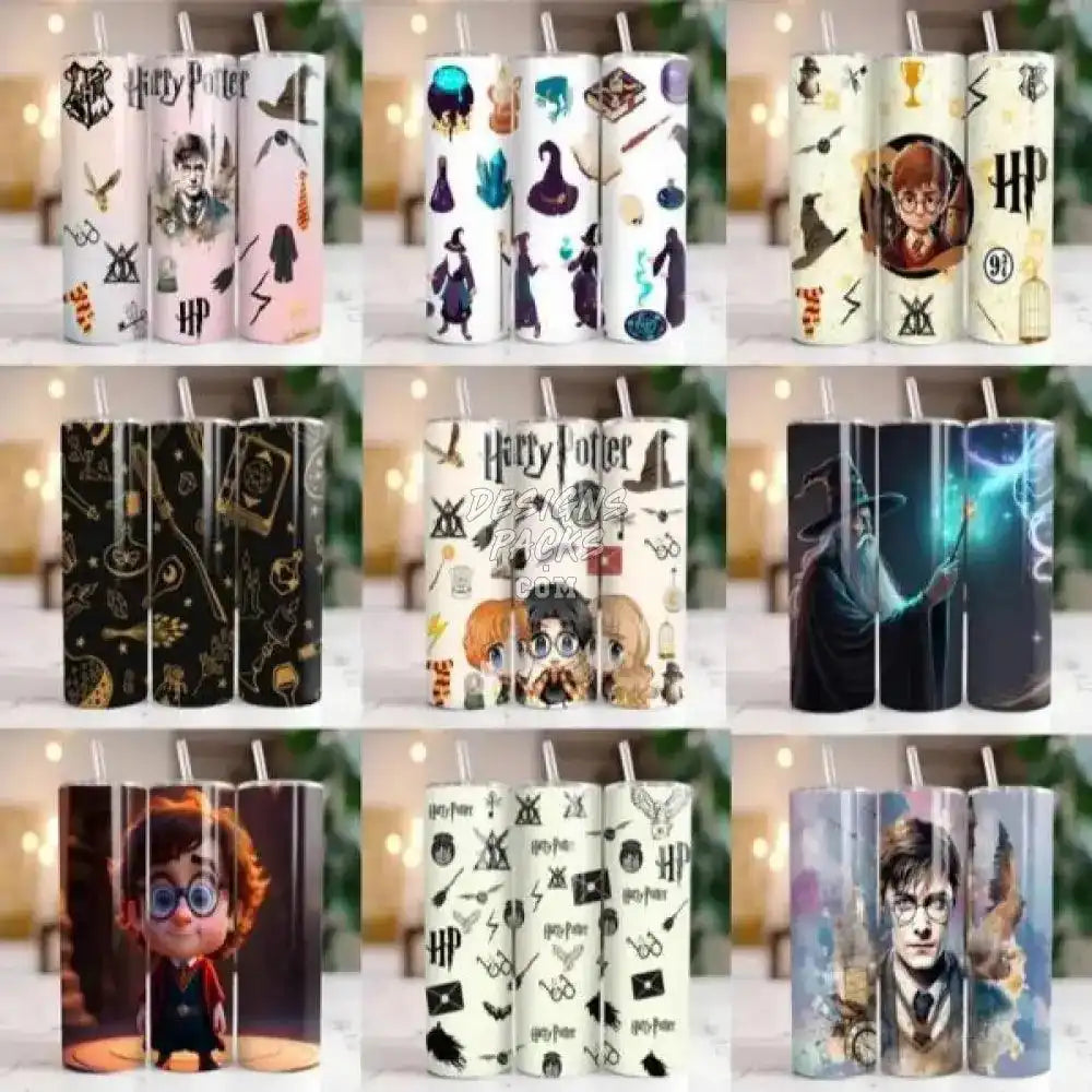 90 Harry Movie Tumbler Wrap Bundle Png