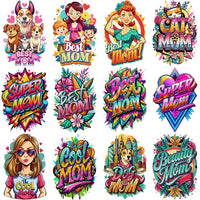 Load image into Gallery viewer, 90 Mother's Day Mom Designs Bundle PNG
