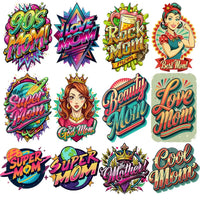 Load image into Gallery viewer, 90 Mother's Day Mom Designs Bundle PNG
