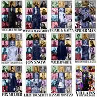 Load image into Gallery viewer, 90 Pop Culture Eras Tour V2 Designs Bundle PNG
