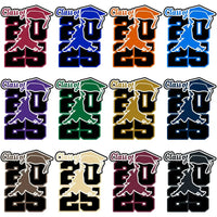 Load image into Gallery viewer, 90 Senior Class Of 2025 Graduation Jump Designs Bundle PNG
