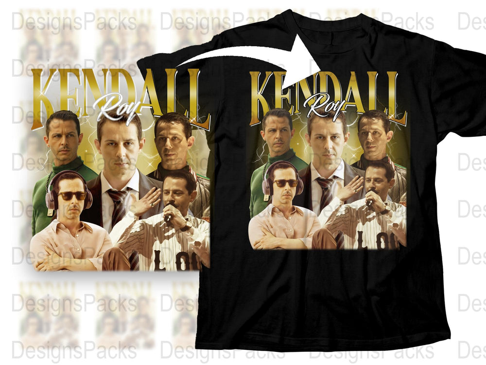 Kendall Roy T-Shirt, Succession TV Show Inspired Graphic Tee, Popular Character, Men's Fashion, Unique Gift Idea