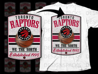 Load image into Gallery viewer, Toronto Raptors We The North Established 1995 t-shirt
