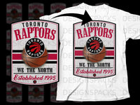 Load image into Gallery viewer, Toronto Raptors We The North Established 1995 t-shirt
