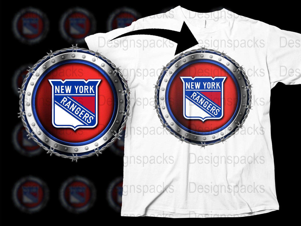 New York Rangers T-Shirt, NHL Team Logo Tee, Unisex Sports Apparel, Casual Hockey Fan Gear