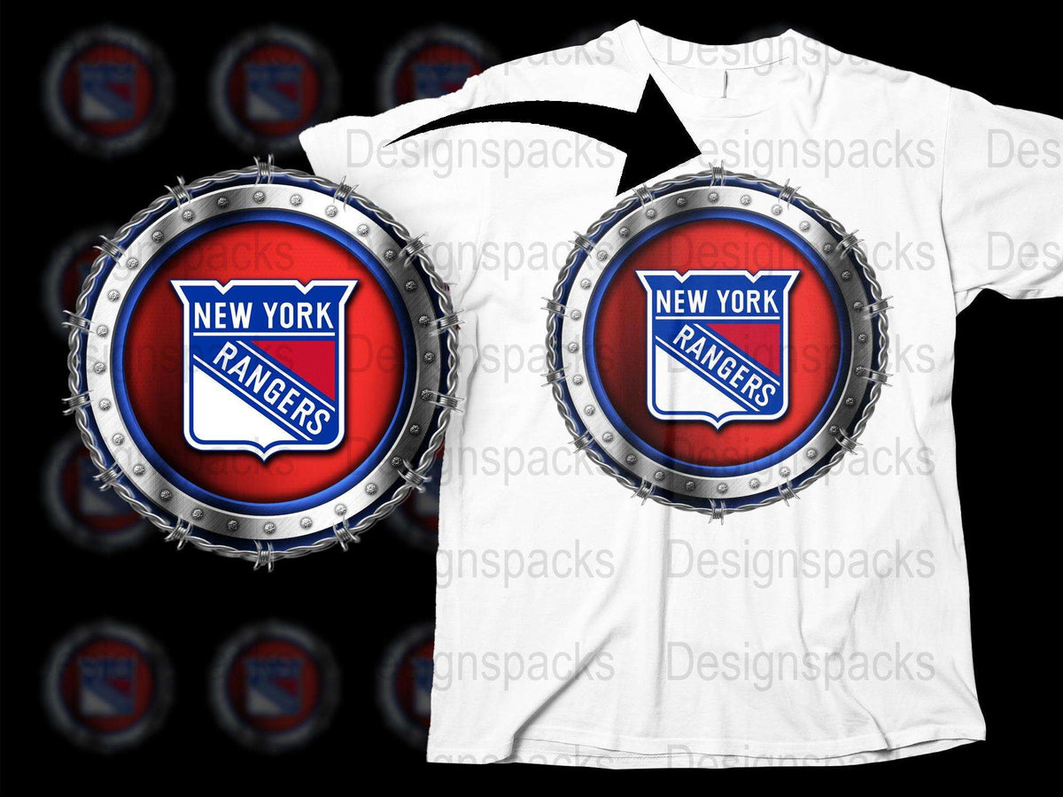New York Rangers T-Shirt, NHL Team Logo Tee, Unisex Sports Apparel, Casual Hockey Fan Gear