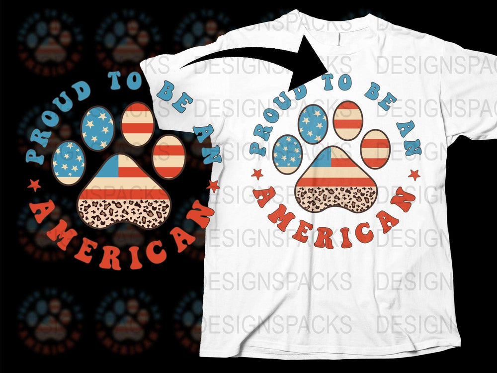 Proud to be American T-Shirt, Patriotic USA Flag Sunglasses Graphic Tee, 4th of July Independence Day Outfit