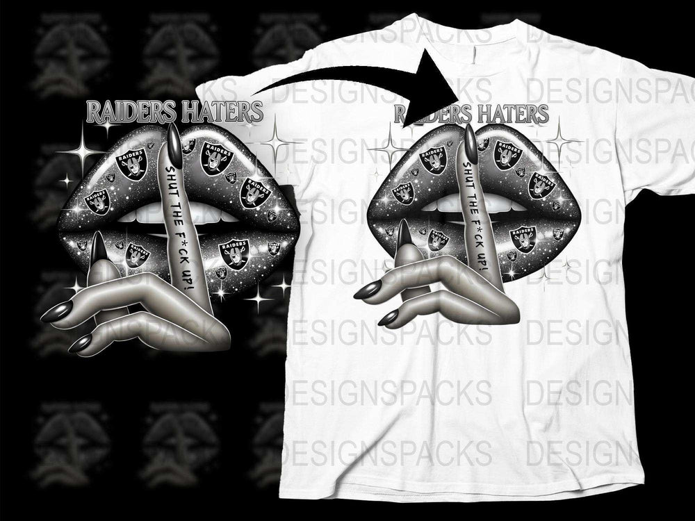 Raiders Haters T-Shirt, Sports Fan Tee, Anti-Team Graphic Shirt, Unique Gift Idea
