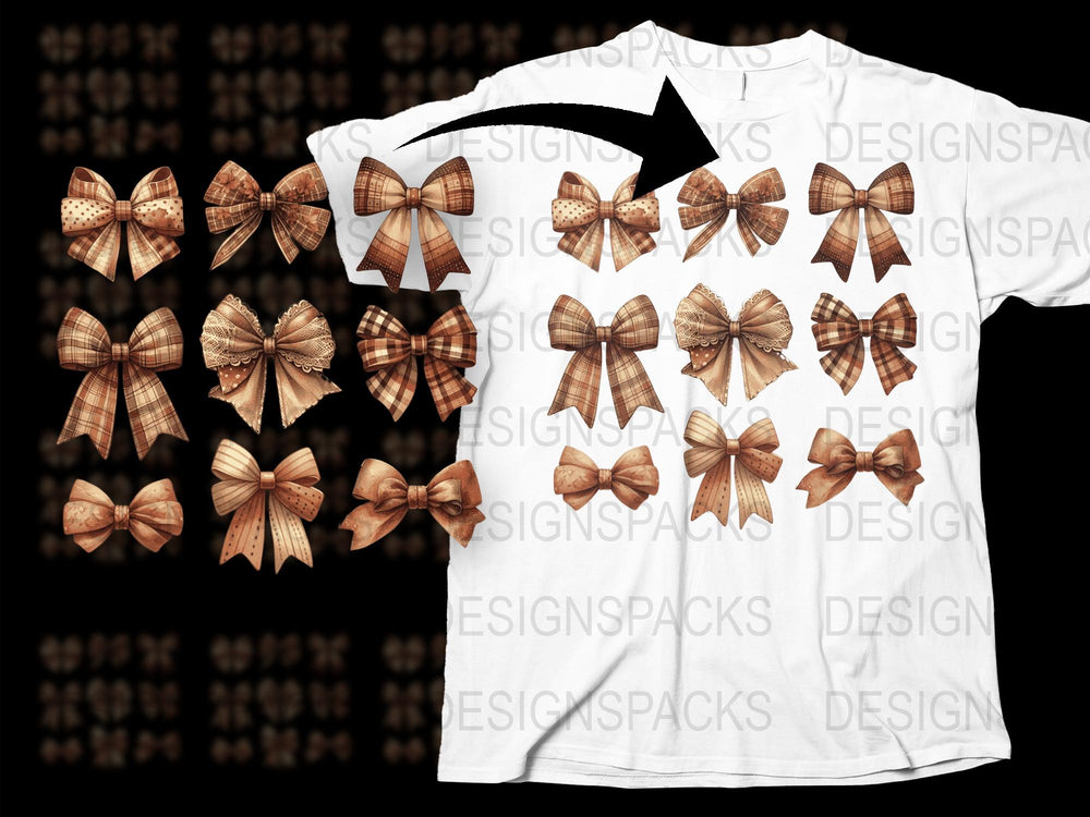 Men's Fashion T-Shirt with Printed Vintage Bow Tie Design, Unique Graphic Tee, Stylish Casual Wear