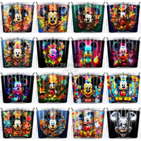 Load image into Gallery viewer, 95 Cartoon Mouse Tumbler Wrap Bundle Jpg
