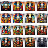 Load image into Gallery viewer, 95 Cartoon Mouse Tumbler Wrap Bundle Jpg
