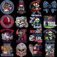Load image into Gallery viewer, 95 Mega Football Team New England Patriots Mixed V4 Designs Bundle PNG
