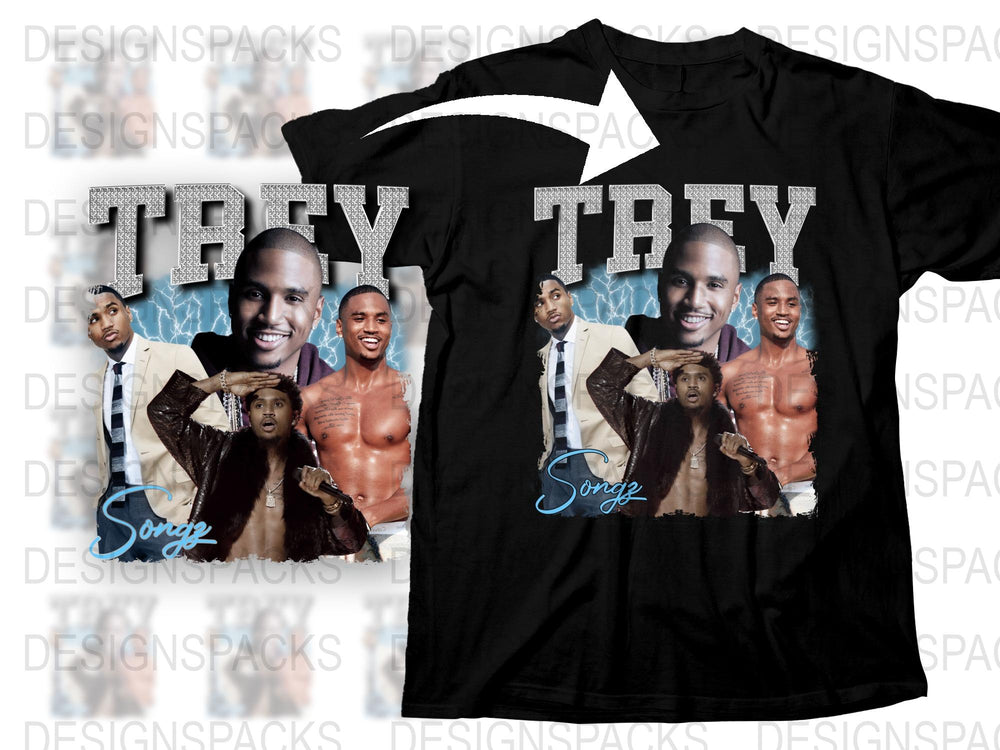 Men's Hip Hop Artist Graphic T-Shirt, Urban Music Tee, Vintage Style, Casual Streetwear, Collector's Item, Fan Apparel