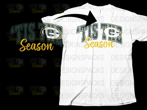 Tis The Season T-Shirt, Festive Holiday Graphic Tee, Christmas Casual Wear, Winter Fashion Top