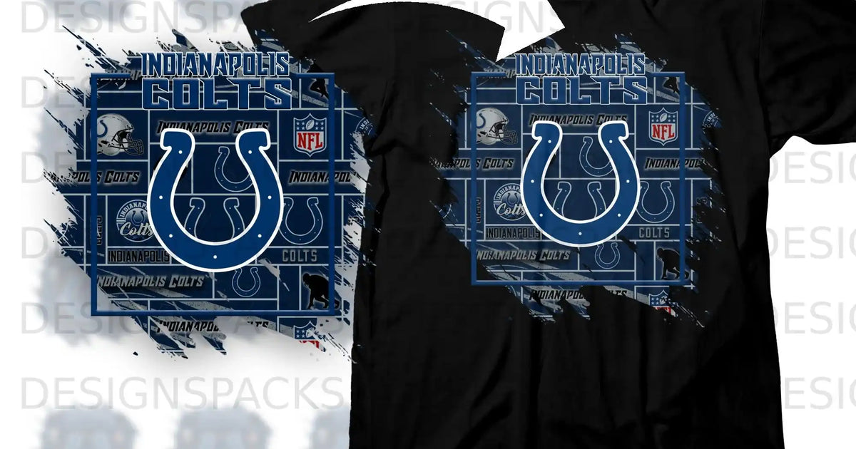 Indianapolis Colts NFL Team Logo Design Png Digital Download - DESIGNSPACKS