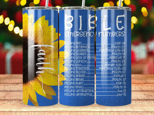 Bible tumbler with 