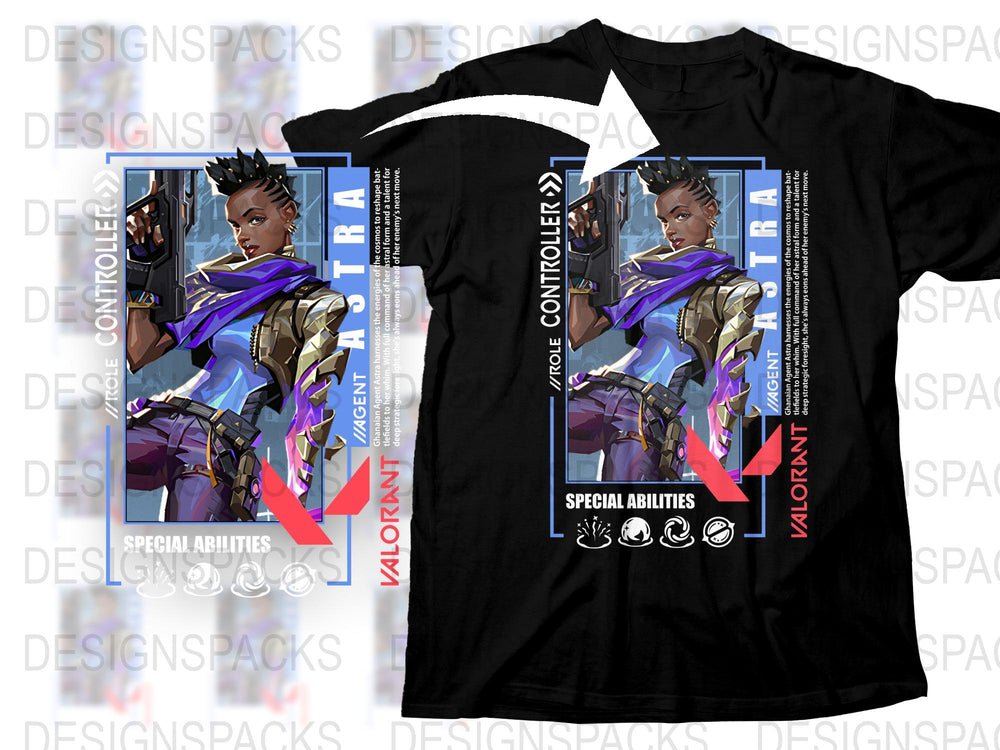 Valorant Agent Killjoy T-Shirt, Gaming Graphic Tee, Unisex Black Shirt, Cool Character Design, Gift for Gamers
