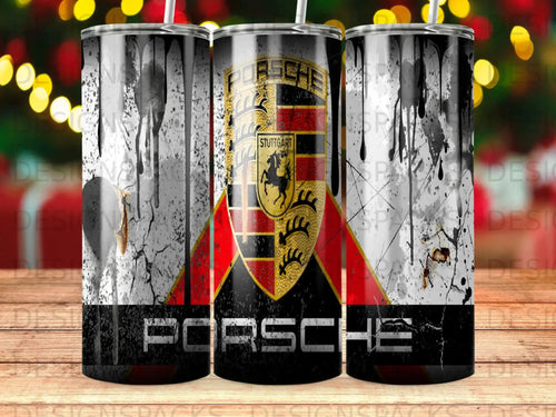 Porsche crest and 
