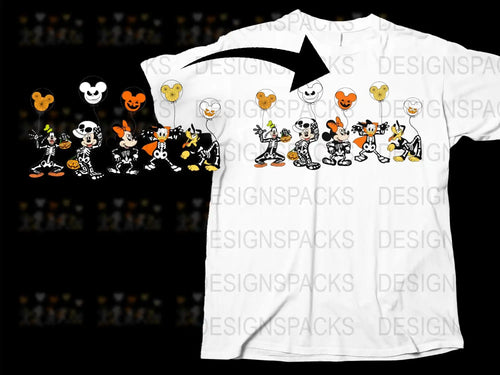 Cartoon Dog and Friends Graphic T-Shirt, Funny Animals White Tee, Cute Character Shirt for All Ages