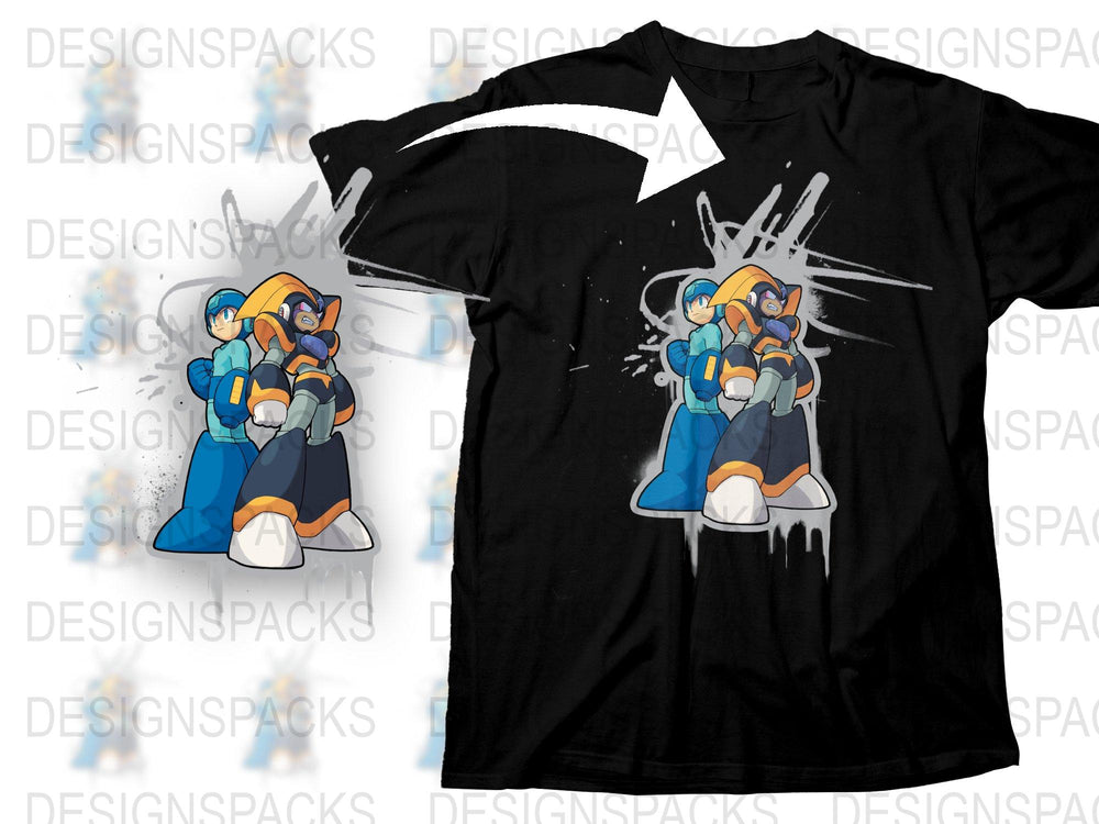 Retro Video Game Character T-Shirt, Classic Gamer Tee, Cool 90s Style Graphic Shirt, Unique Gift for Gamers