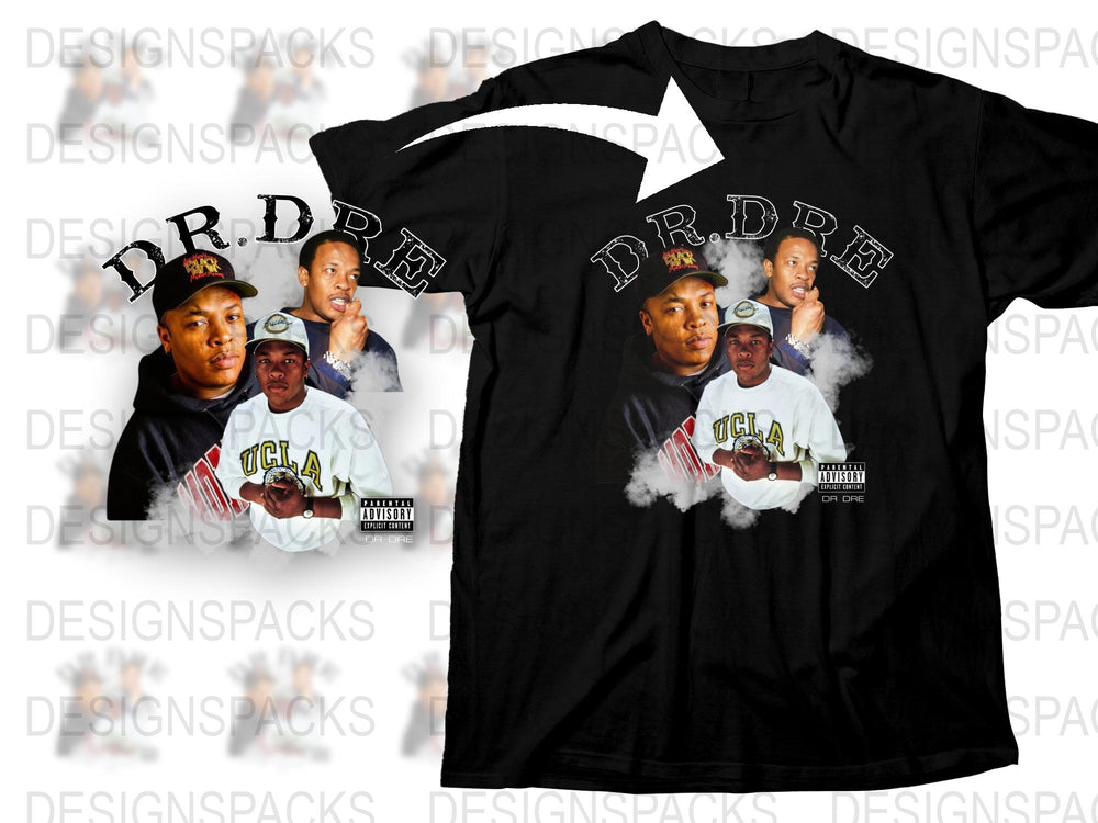 Vintage Hip Hop T-Shirt, Dr. Dre Graphic Tee, Classic Rap Music Shirt, Urban Streetwear, Collectible Artist Merchandise, Unisex Clothing