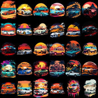 Load image into Gallery viewer, 99 Artificial Intelligence Generated Cars Designs Bundle Png
