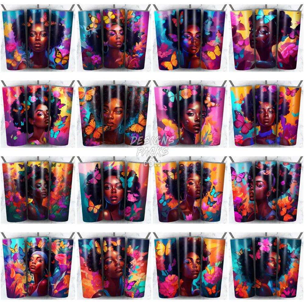99 Black Girl Beauty Tumbler Wrap Bundle Jpg