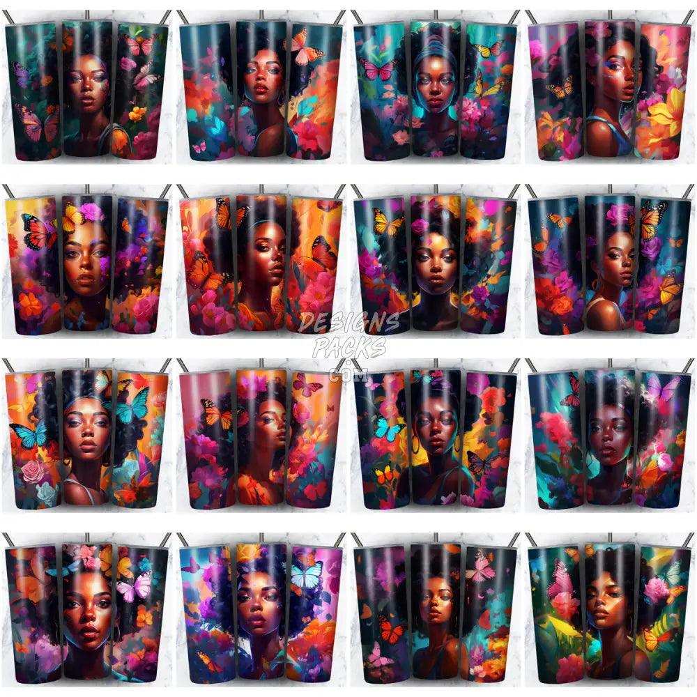 99 Black Girl Beauty Tumbler Wrap Bundle Jpg
