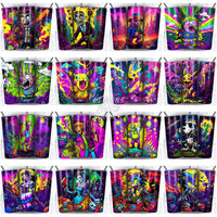 Load image into Gallery viewer, 99 Cartoon Zombie Tumbler Wrap Bundle Jpg
