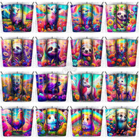 Load image into Gallery viewer, 99 Colorful Animals Tumbler Wrap Bundle Jpg

