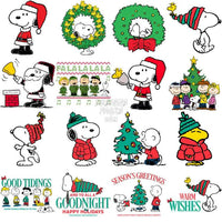 Load image into Gallery viewer, 99 Dog Cartoon Christmas Designs Bundle Png
