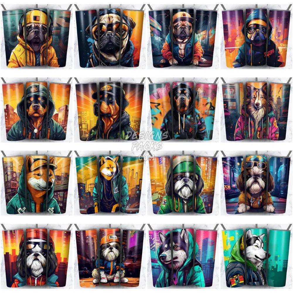 99 Dog Rapper Music Tumbler Wrap Bundle Jpg