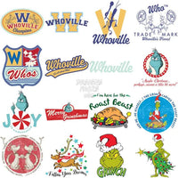 Load image into Gallery viewer, 99 Grinch Cartoon Christmas Designs Bundle Png
